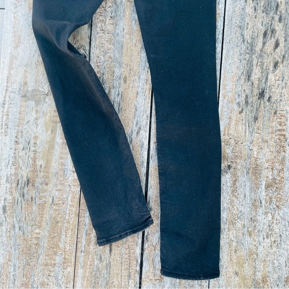 R13 OTTE Skinny Italian Straight Black Country Crop Jeans - Picture 9 of 16